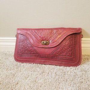 Handmade Moroccan Clutch (Magenta)